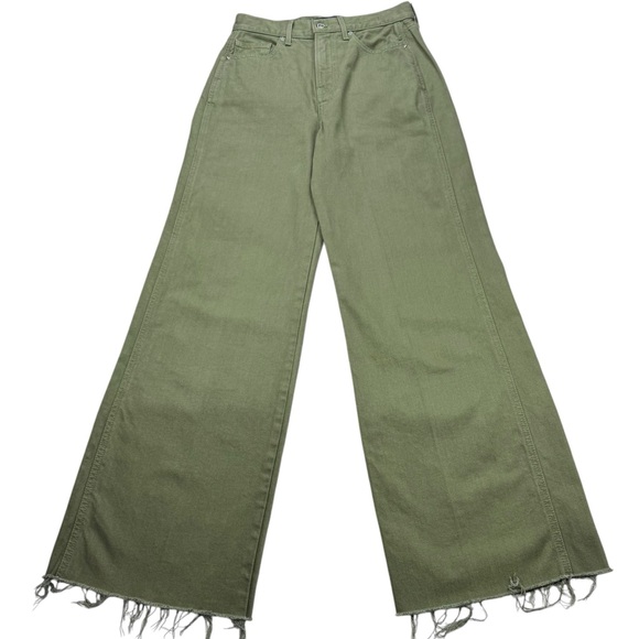 Veronica Beard Taylor Relaxed Wide Leg High Rise jeans, 25 - Picture 4 of 12